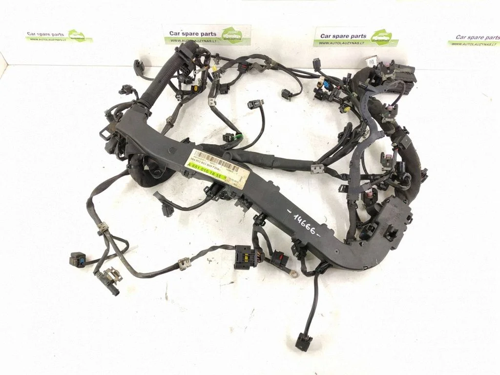 Engine installation wiring loom