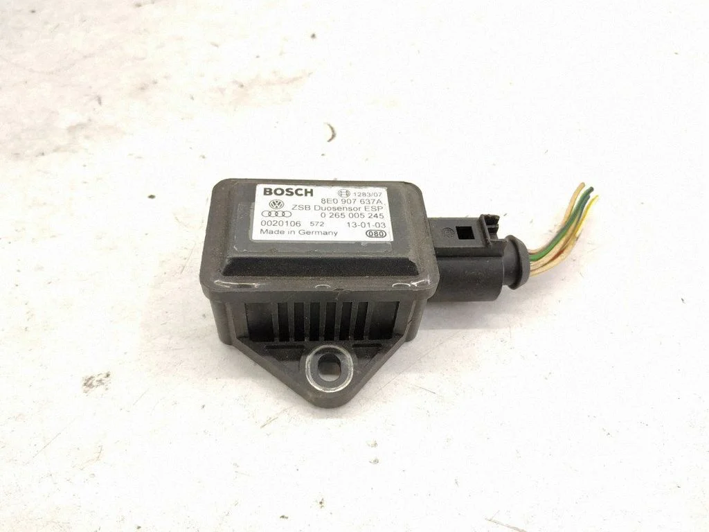 ESP acceleration yaw rate sensor