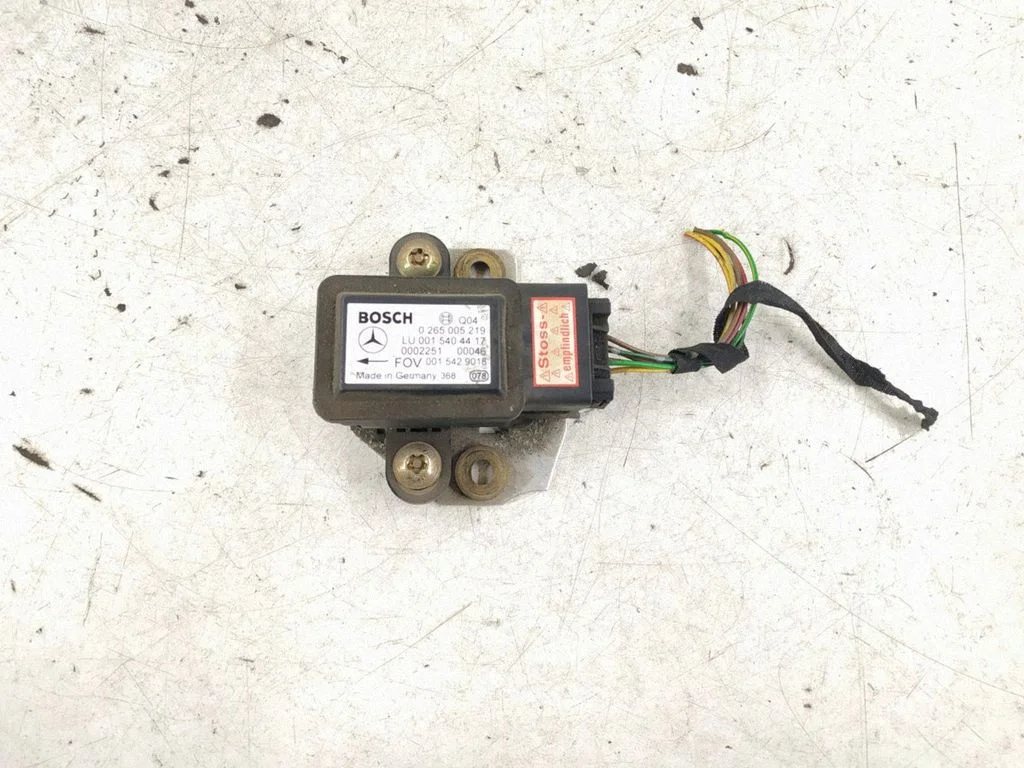ESP acceleration yaw rate sensor