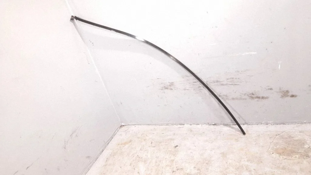 Roof trim bar molding cover – left