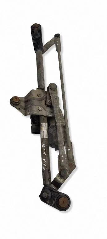 Front wiper linkage and motor 5E1955023B