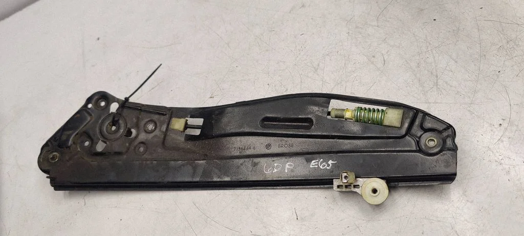 Rear door window regulator with motor – BMW 7 Series E65 E66 (2001-2008)