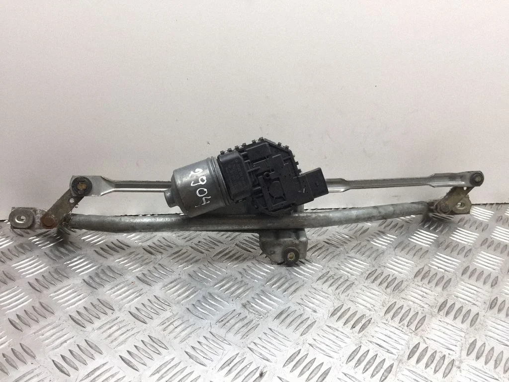 Front wiper linkage and motor 8D1955605B