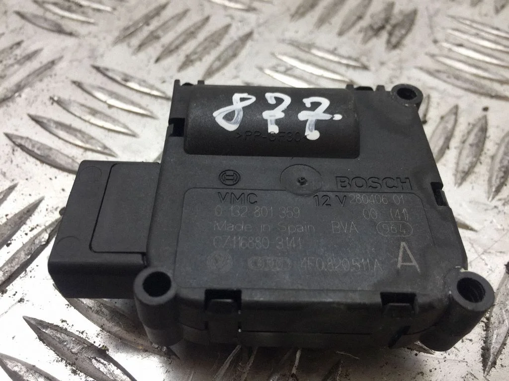 Air flap motor/actuator 4F0820511A