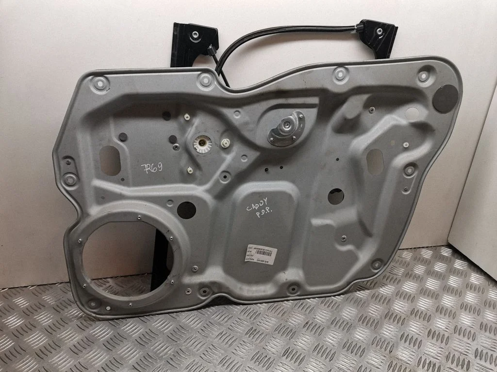 Front window lifting mechanism without motor 1T0837756