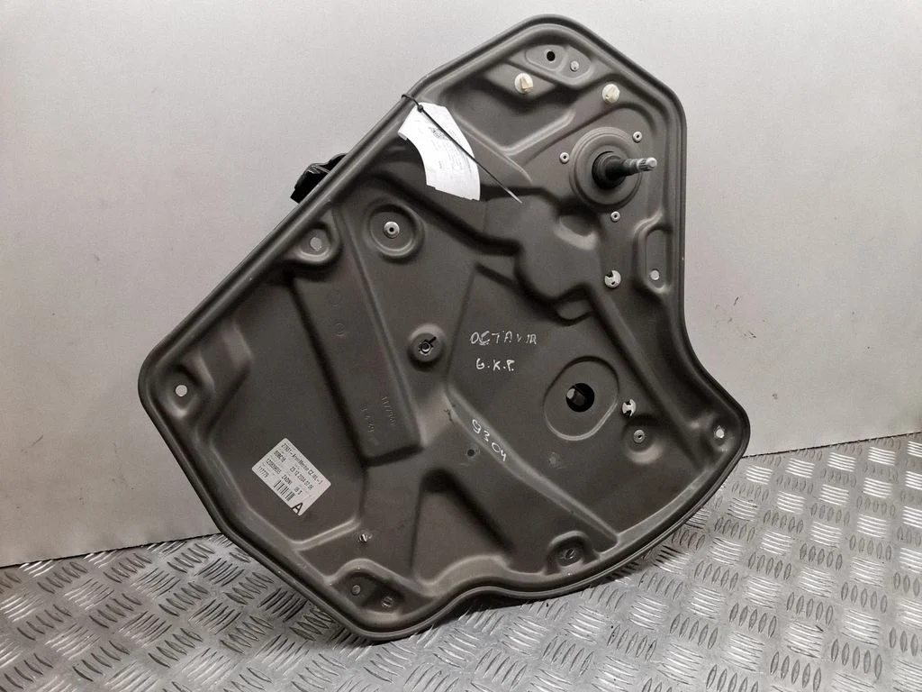 Rear window lifting mechanism without motor 1Z0839655