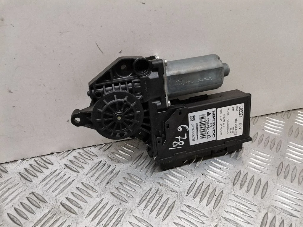 Rear door window regulator motor – Audi A4 S4 B7 8E 8H (2005-2008)