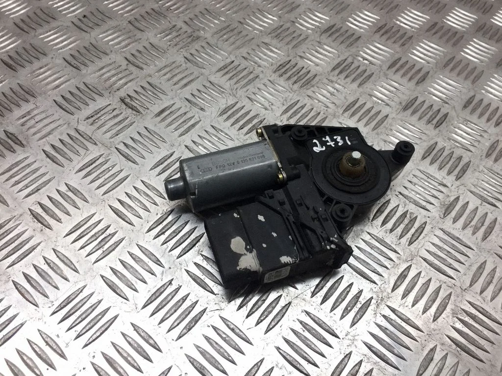 Rear door window regulator motor
