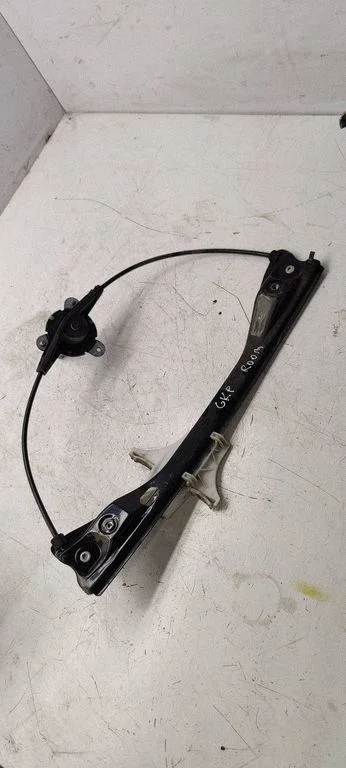 Rear window lifting mechanism without motor – rear left