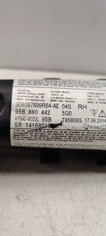 Istme turvapadi – Audi A7 S7 4G (2011-2017)