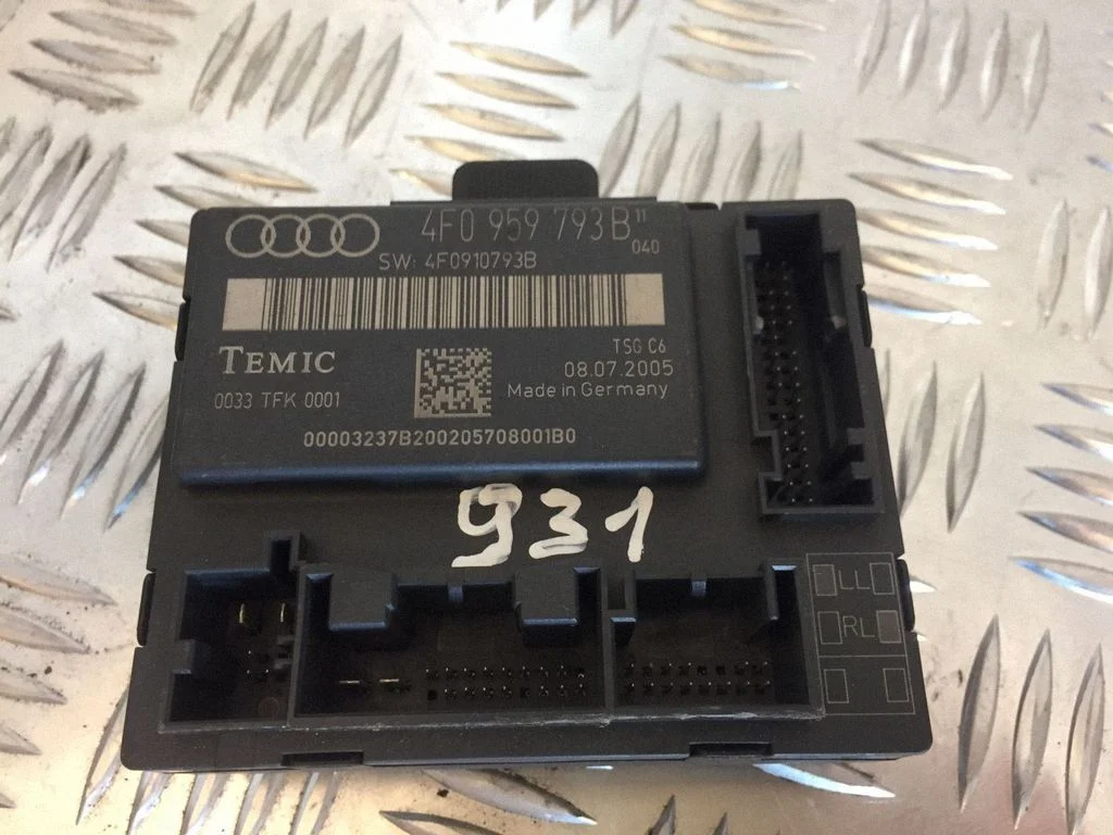 Door control unit/module 4F0959793B