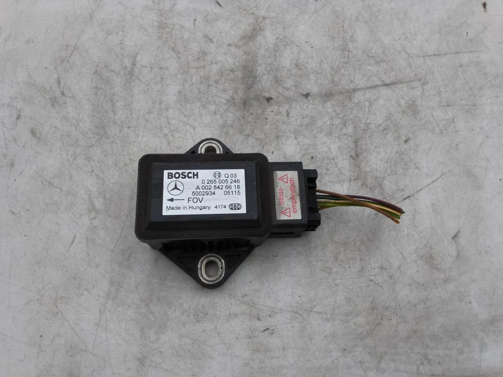 ESP acceleration yaw rate sensor