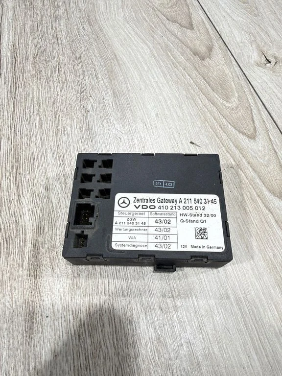 Gateway valdymo modulis