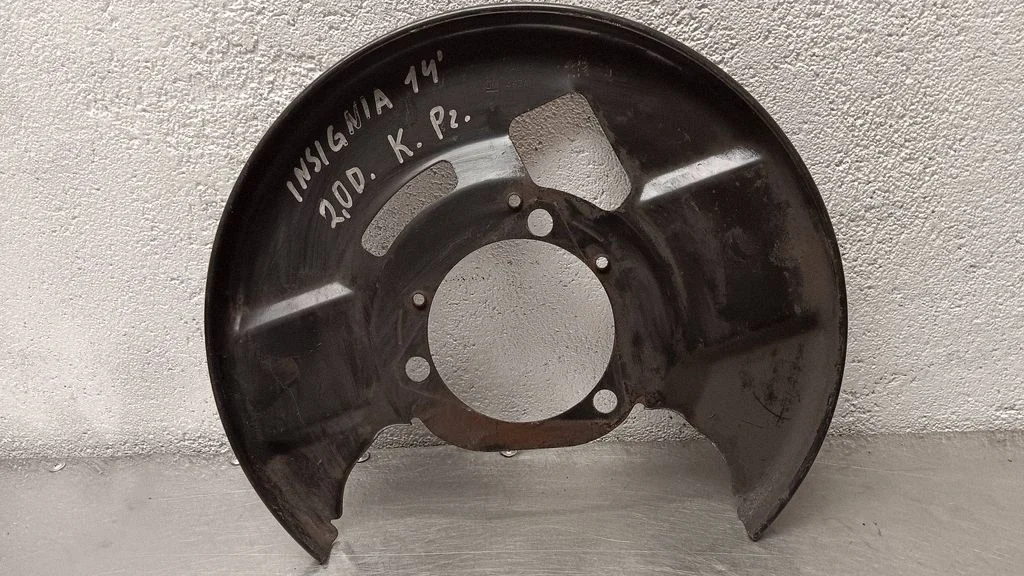 Front brake disc dust cover plate 1403