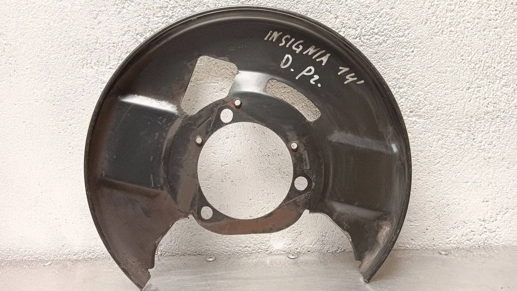 Front brake disc dust cover plate 1653