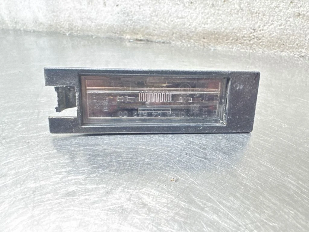 Number plate light 13251936