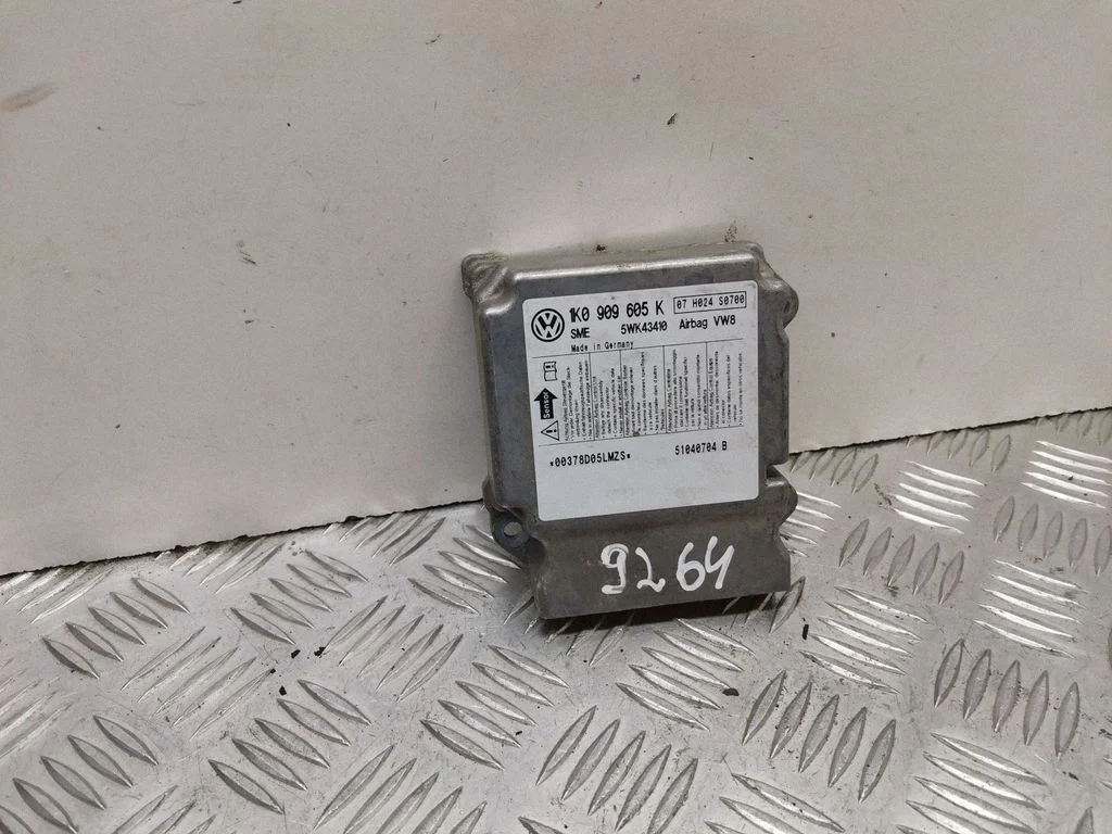 Airbag control unit/module 1K0909605K