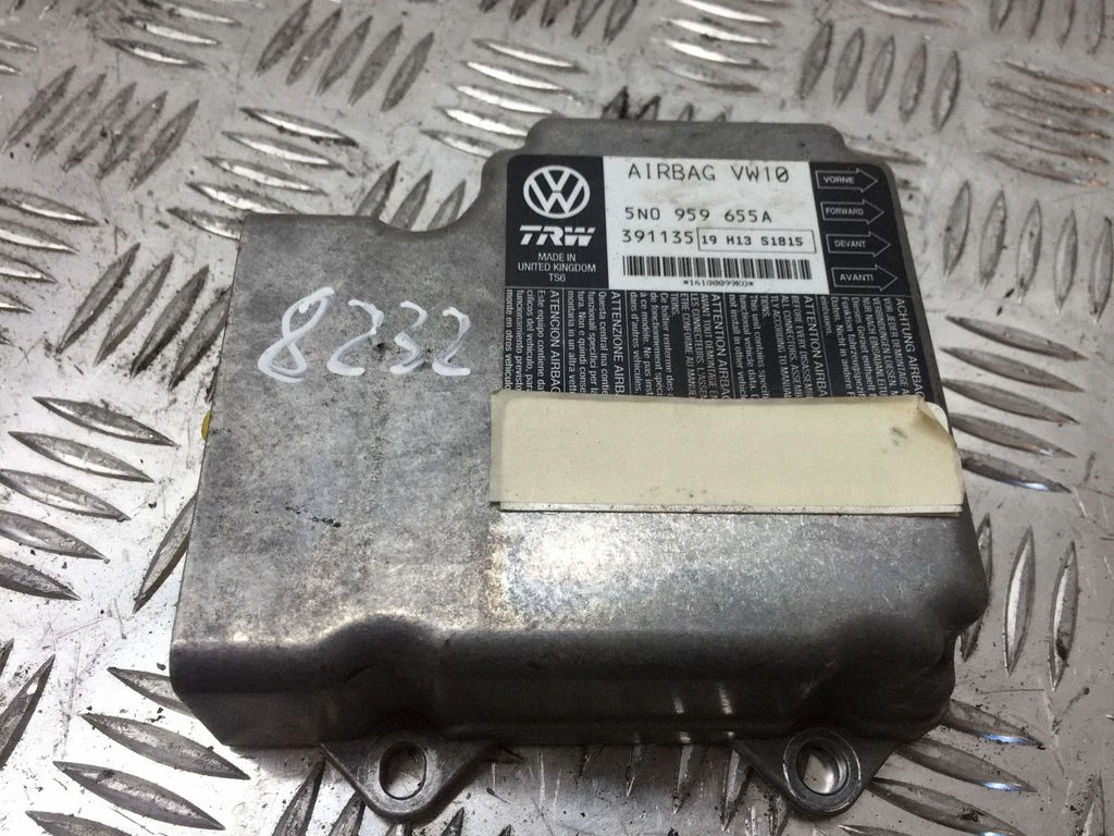 Drošības spilvenu vadības bloks – Volkswagen Passat B6 (2005-2010)