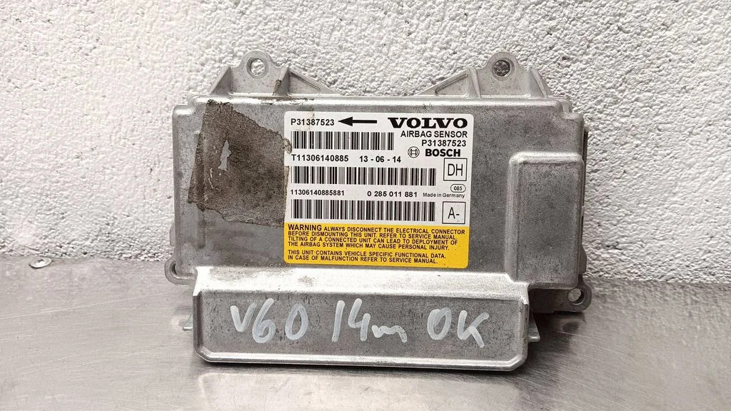 Airbag control unit/module – Volvo V60 (2013-2018)