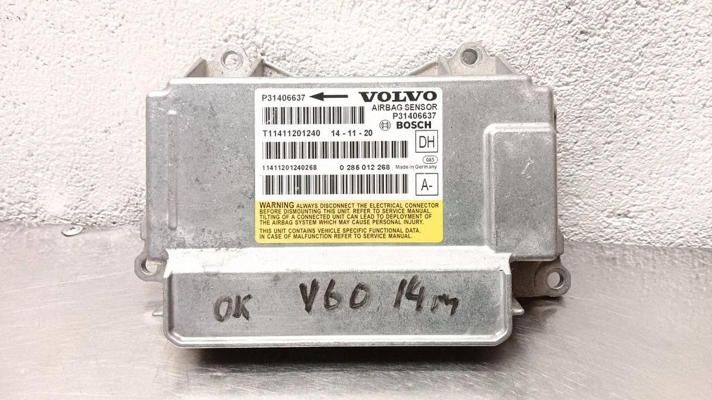 Airbag control unit/module – Volvo V60 (2013-2018)