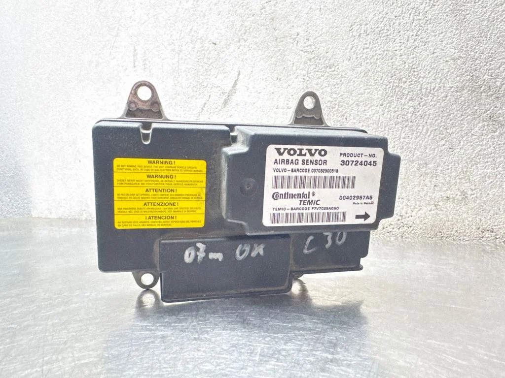 Airbag control unit/module 30724045 – Volvo C30 (2007-2010)