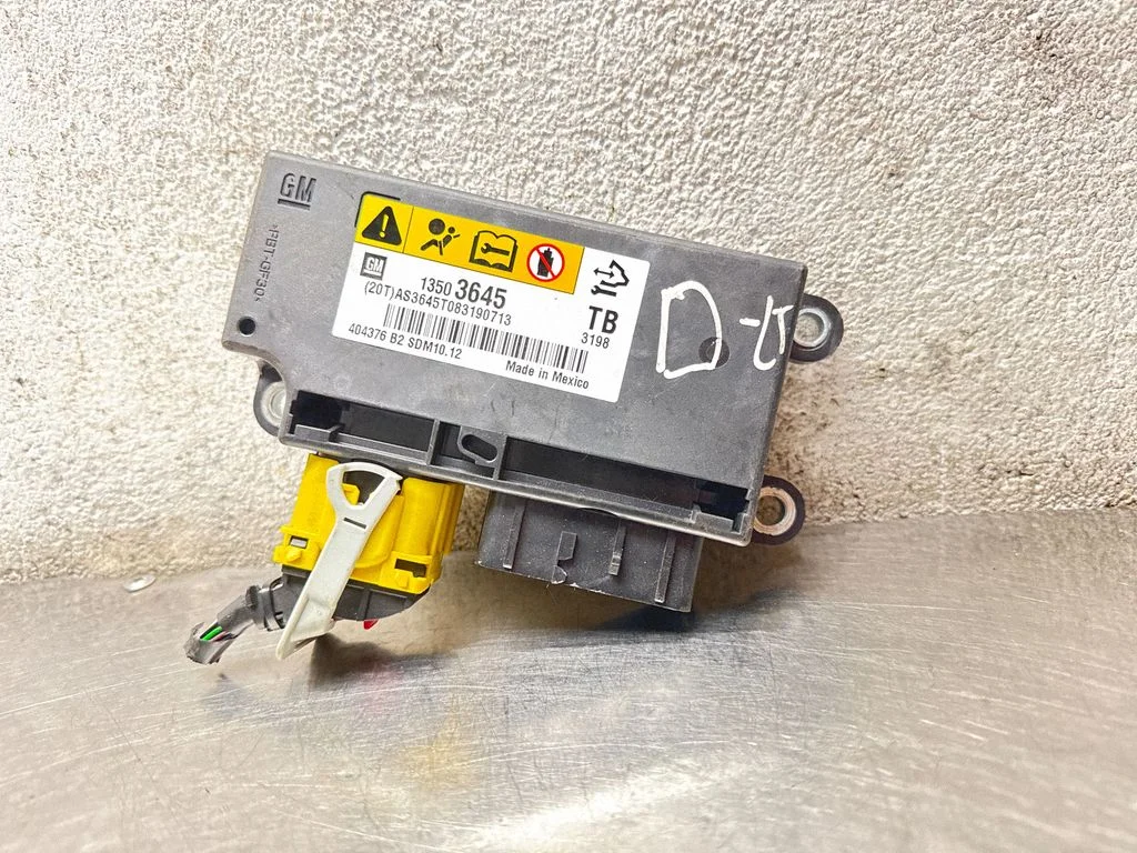 Drošības spilvenu vadības bloks 13503645
