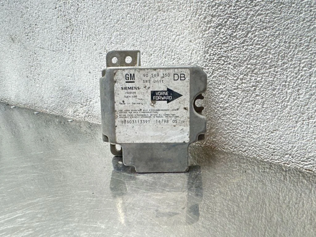 Drošības spilvenu vadības bloks 90569350