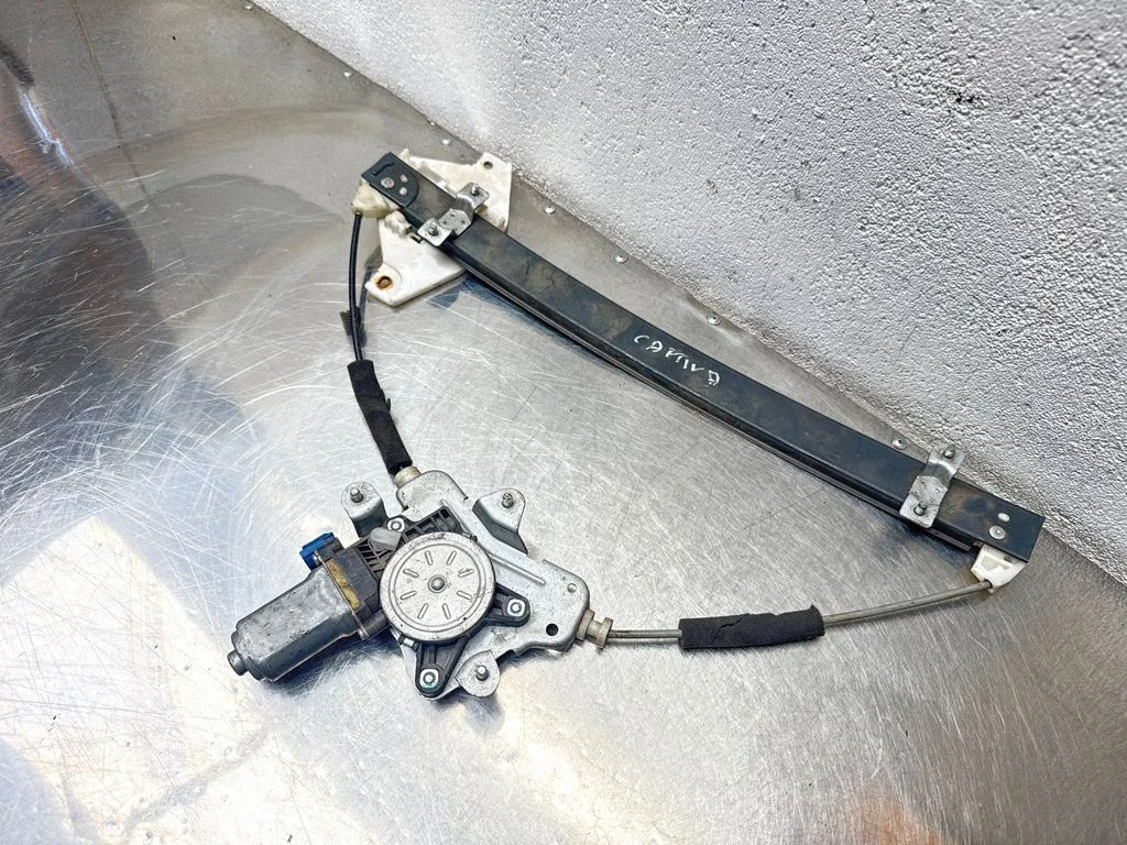 Front door window regulator with motor 96627080
