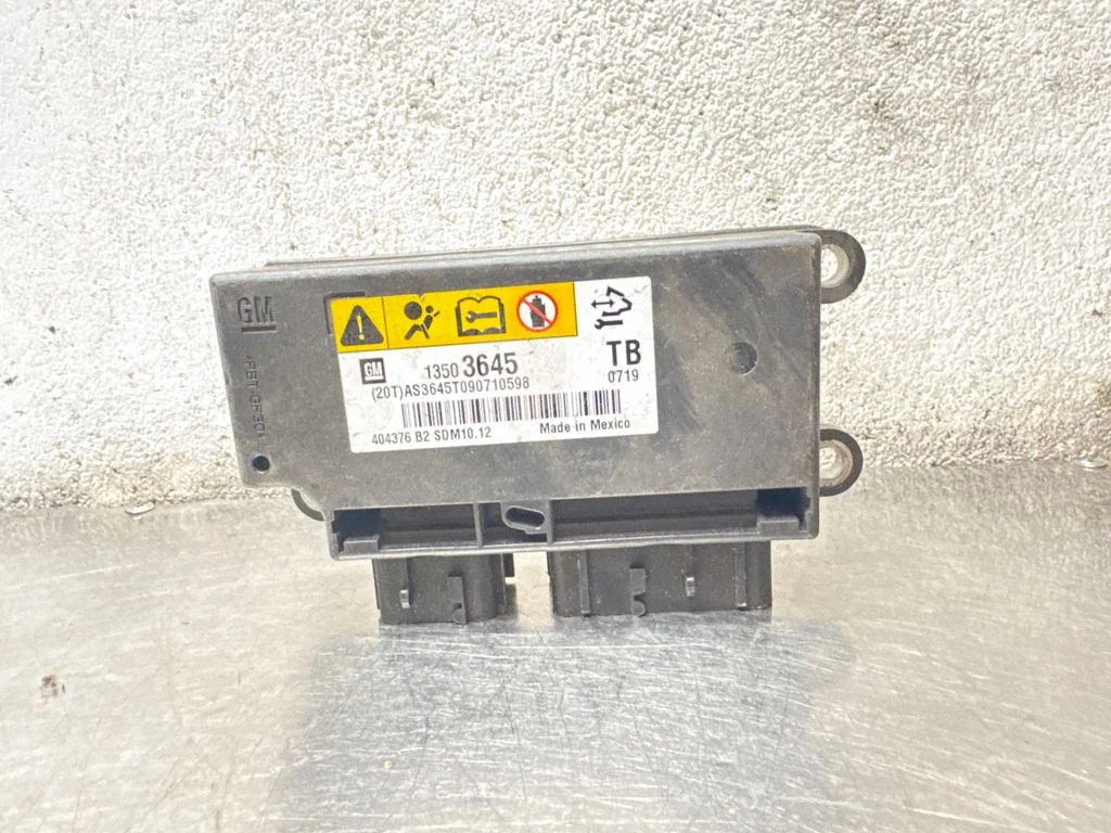 Drošības spilvenu vadības bloks 13503645