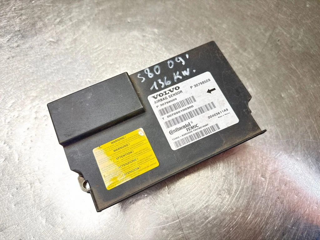 Drošības spilvenu vadības bloks 30798509