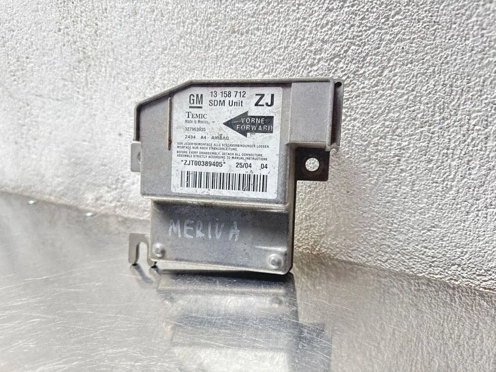 Drošības spilvenu vadības bloks – Opel Meriva A (2003-2010)