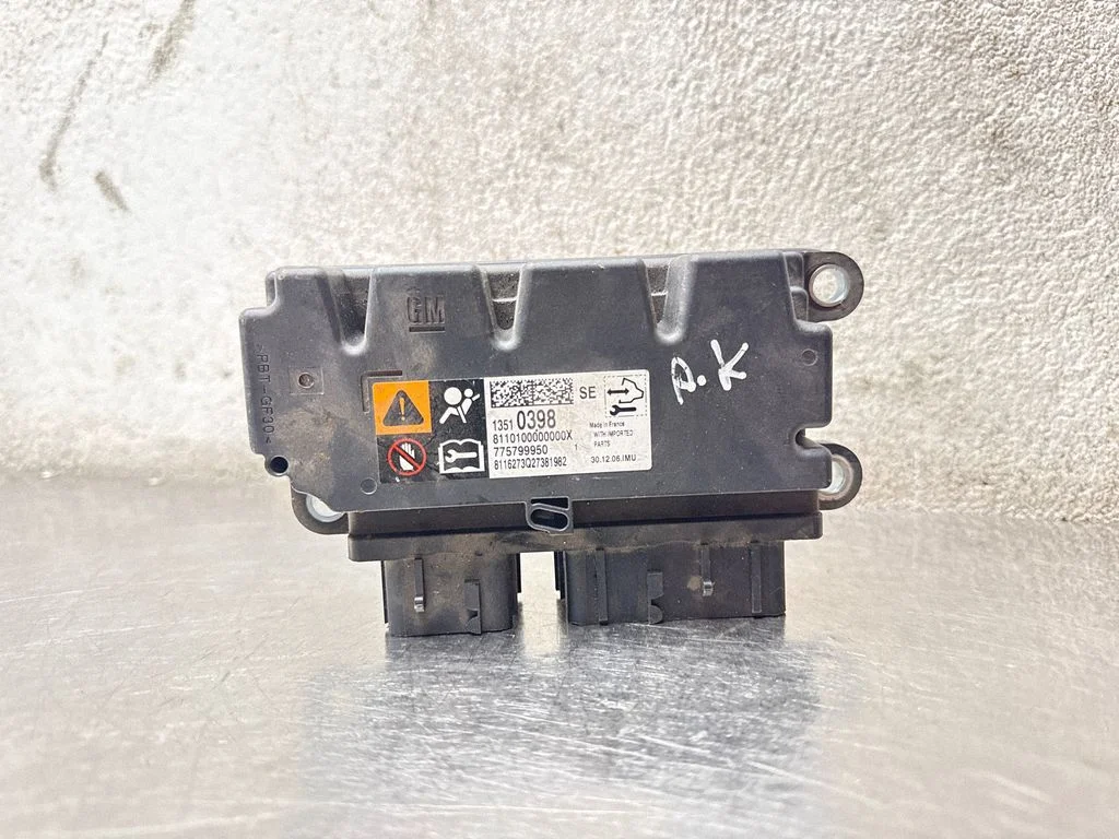 Airbag control unit/module 13510398