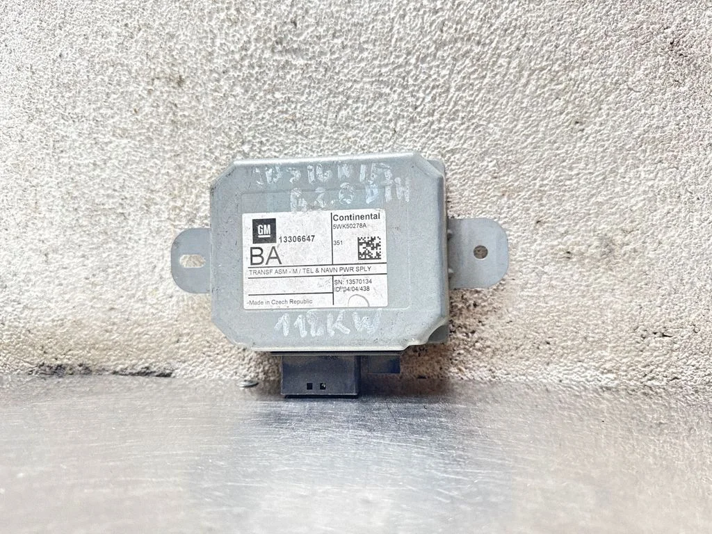 Other control units/modules 13306647