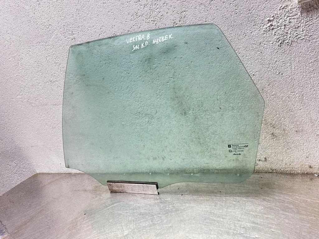 Rear door window glass – Opel Vectra B (1996-2002)