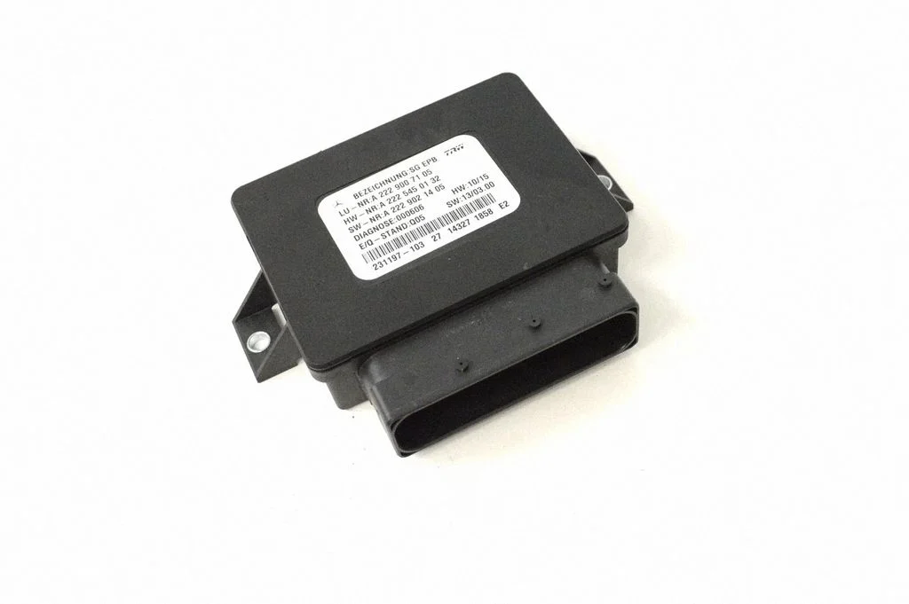 Aizmugurējo bremžu (EMF) vadības bloks A2225450132