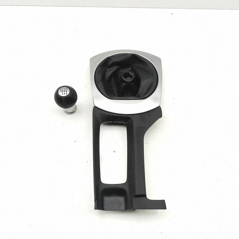 Gear lever shifter trim leather/knob N24364431