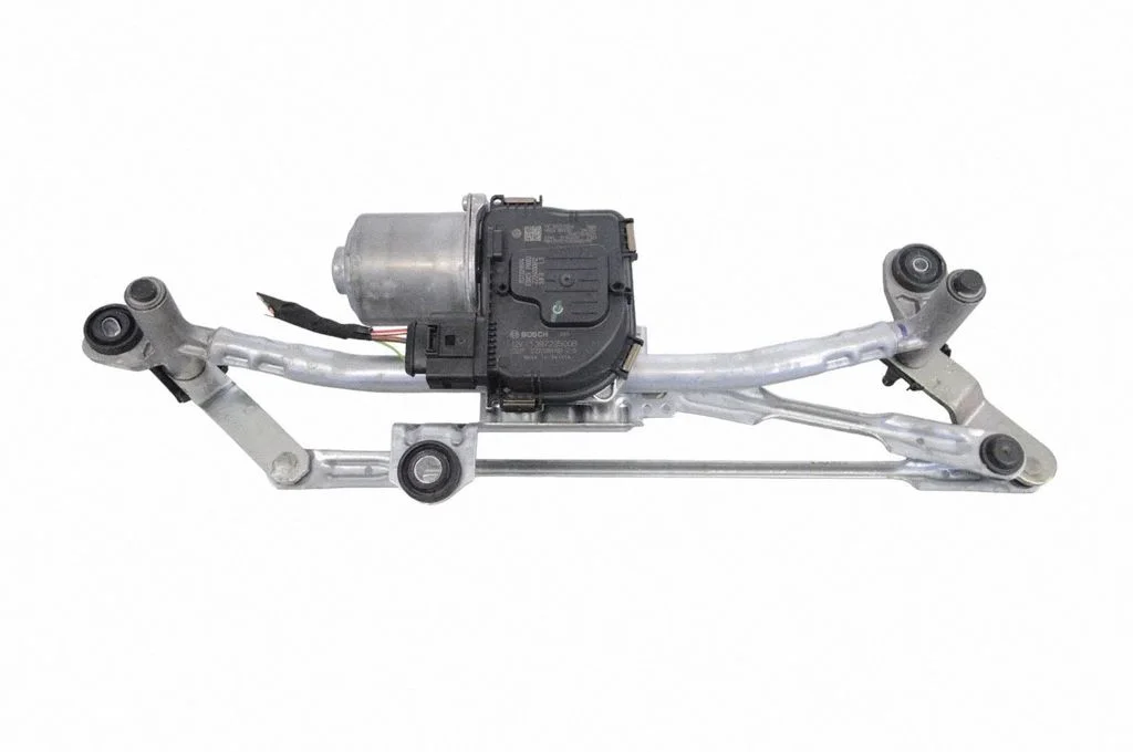 Front wiper linkage and motor 11C955023A