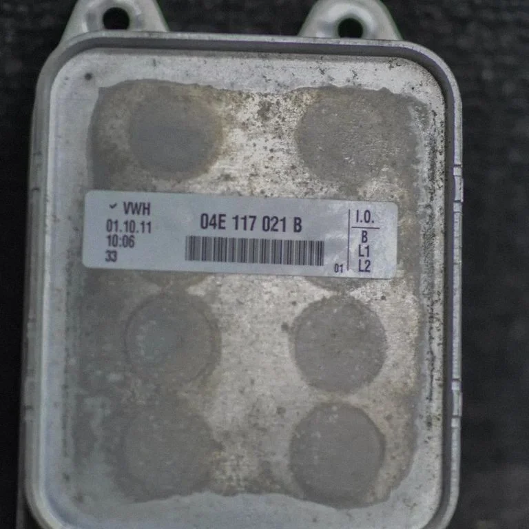 Engine oil radiator – Audi A3 S3 A3 Sportback 8P (2005-2013)