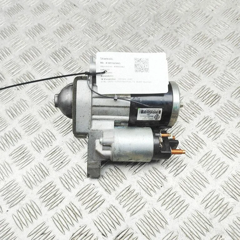 Starter motor – Nissan Juke II F16 (2019-)