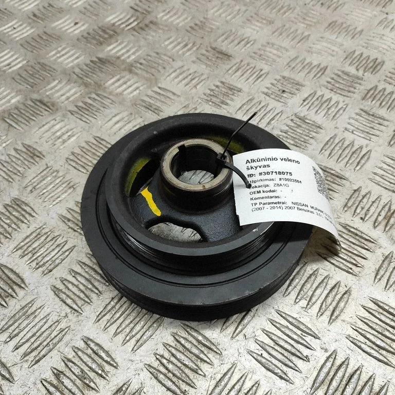 Väntvõlli rihmaratas 12303JA10A – Nissan Murano Z50 (2002-2008)