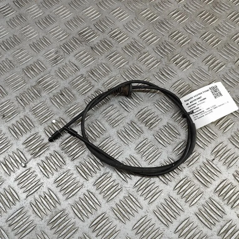 Engine bonnet/hood lock release cable – BMW 5 Series G30 G31 G38 (2016-)