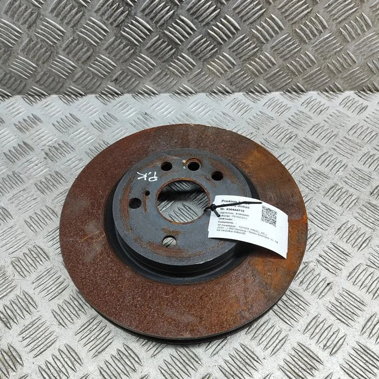 Priekšējais bremžu disks 4351233150