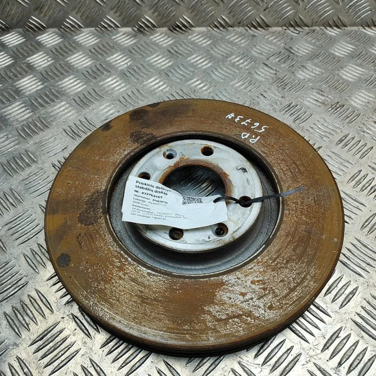 Priekšējais bremžu disks 9809266280