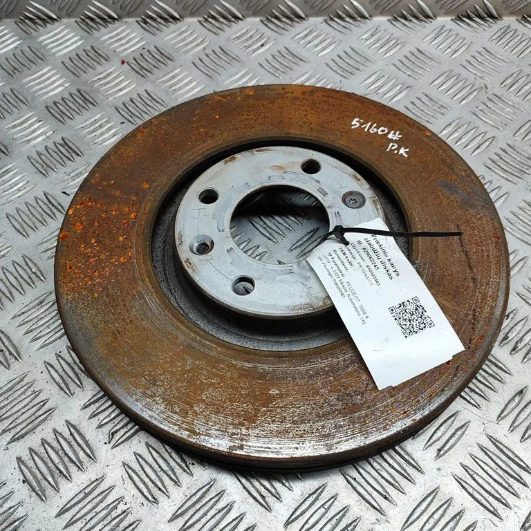 Priekšējais bremžu disks 9809266280