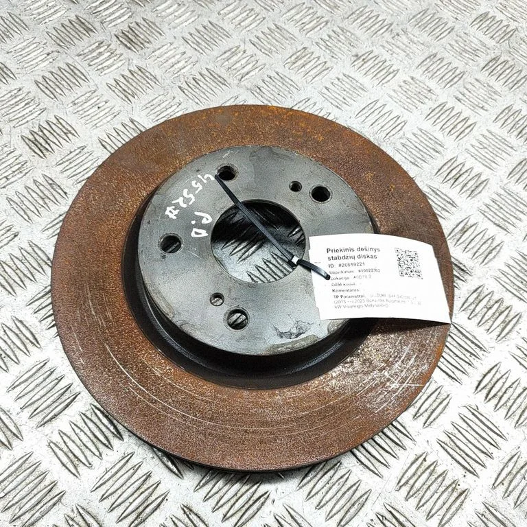 Front brake disc 5531161M11