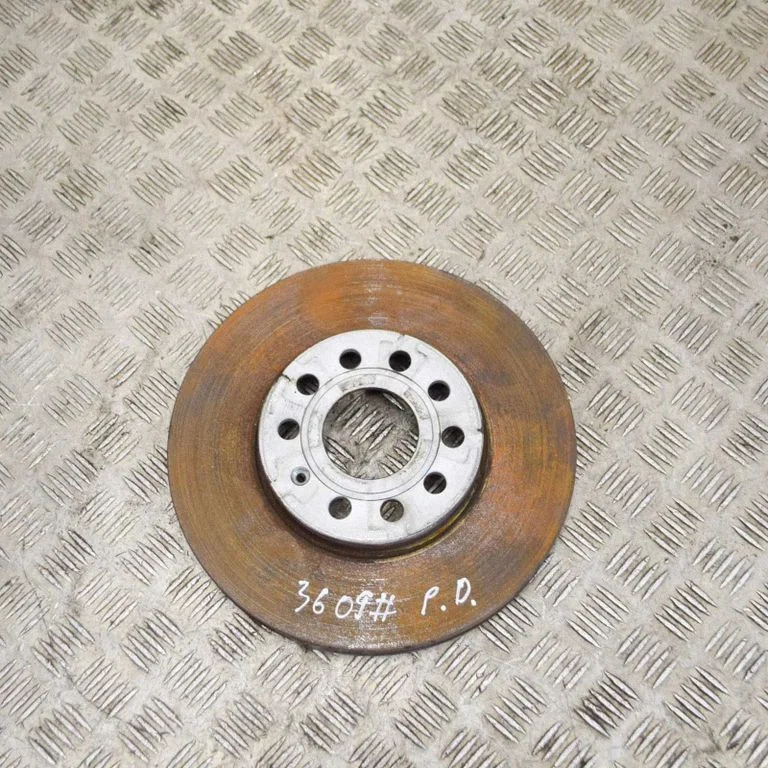 Priekšējais bremžu disks – labā