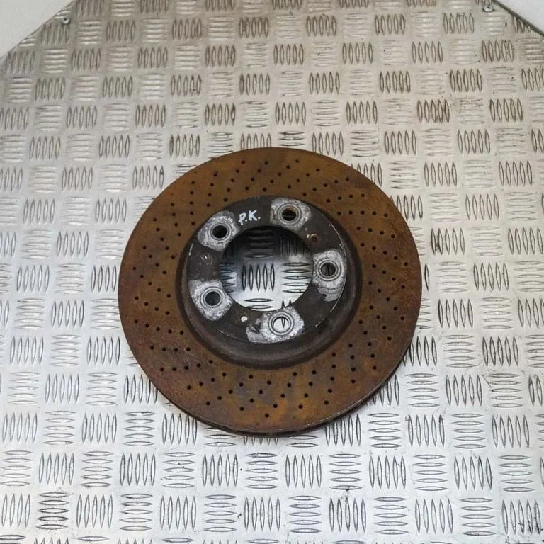 Priekšējais bremžu disks – kreisā