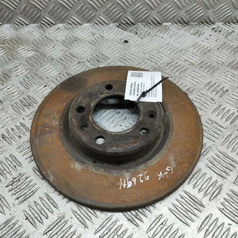 Rear brake disc – Peugeot Partner III (2018-)