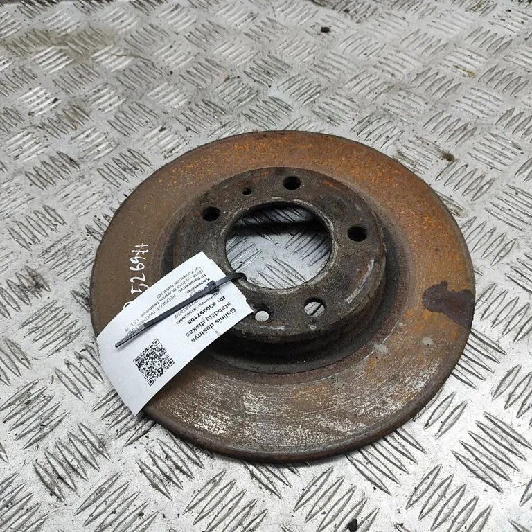 Rear brake disc – Peugeot Partner III (2018-)