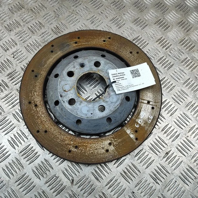Aizmugurējais bremžu disks 8T0615601